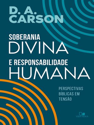 cover image of Soberania divina e responsabilidade humana